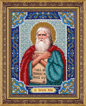 Святой Пророк Илья Паутинка Б-725, цена 962 руб. - интернет-магазин Мадам Брошкина