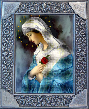 Дева Мария с розой Краса i Творчiсть 20918, цена 972 руб. - интернет-магазин Мадам Брошкина