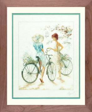 Girls On Bicycle  Lanarte PN-0007949, цена 4 881 руб. - интернет-магазин Мадам Брошкина