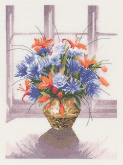Цветы в латунной вазе Heritage WFBV653E