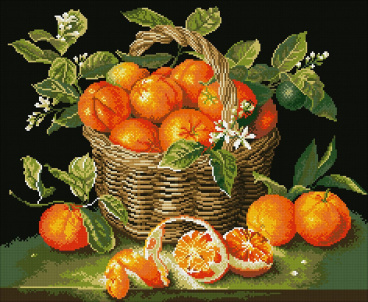 Сочные апельсины Паутинка М271, цена 2 098 руб. - интернет-магазин Мадам Брошкина