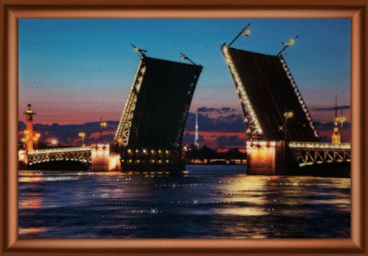 Дворцовый мост Чаривна Мить КС-142, цена 2 408 руб. - интернет-магазин Мадам Брошкина