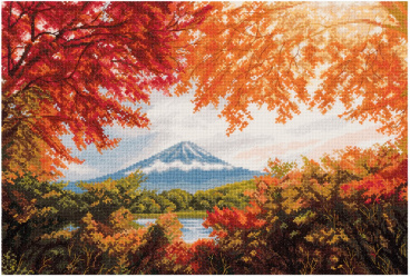 Япония. Гора Фудзияма Panna PS-7240, цена 2 483 руб. - интернет-магазин Мадам Брошкина