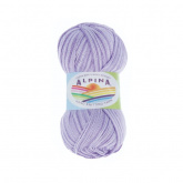 Пряжа Альпина Holly Melange цв.05 св.фиолетовый/фиолетовый Alpina 3745198372