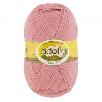 Пряжа Аделия Jessica цв.05 розовый Adelia 6287180092, цена 4 669 руб. - интернет-магазин Мадам Брошкина