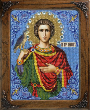 Святой мученик Трифон Вышиваем бисером L113, цена 1 614 руб. - интернет-магазин Мадам Брошкина