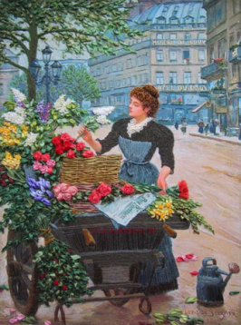Парижская цветочница Шелковая гармония 25100, цена 2 201 руб. - интернет-магазин Мадам Брошкина