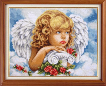 Небесный ангел Гобелен Классик 7704965, цена 4 676 руб. - интернет-магазин Мадам Брошкина