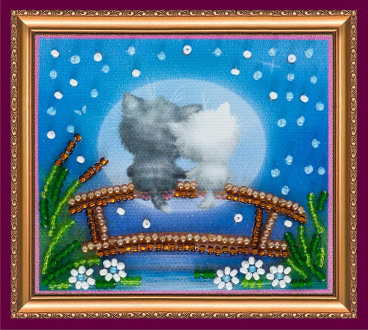 Лунные коты Абрис Арт AМА-90, цена 227 руб. - интернет-магазин Мадам Брошкина