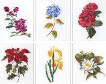 Шесть цветочных исследований Thea Gouverneur 3087
