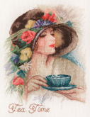"Время пить чай" по рисунку Х. Фишшера Марья Искусница 06.004.08