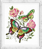 Бабочки и розы Чудесная Игла 42-04