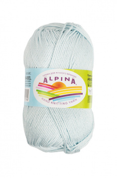 Пряжа Альпина Anabel цв.079 св.голубой Alpina 987992772, цена 2 299 руб. - интернет-магазин Мадам Брошкина