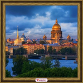 Панорама Санкт-Петербурга Алмазная живопись АЖ.1956