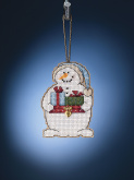 Снеговик с подарками Mill Hill MH162136