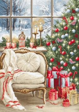 Рождественский интерьер Luca-s G599, цена 2 589 руб. - интернет-магазин Мадам Брошкина