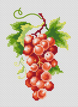 Гроздь винограда Многоцветница МКН.02-14, цена 644 руб. - интернет-магазин Мадам Брошкина