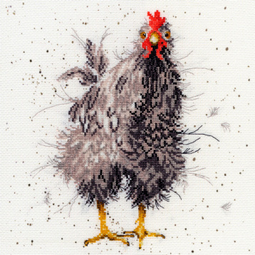 Любопытная курица Bothy Threads XHD17, цена 4 548 руб. - интернет-магазин Мадам Брошкина