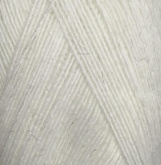 Пряжа Императрица цв.0150 белый Jina CC-J.2087.0150