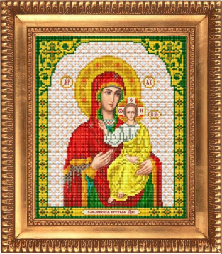 Пресвятая Богородица Смоленская Благовест И-4049, цена 174 руб. - интернет-магазин Мадам Брошкина