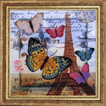 Привет из Парижа Butterfly 107, цена 1 695 руб. - интернет-магазин Мадам Брошкина