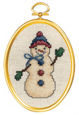 Дружелюбный снеговик Janlynn 021-1794