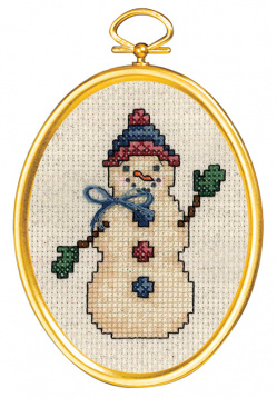 Дружелюбный снеговик Janlynn 021-1794, цена 670 руб. - интернет-магазин Мадам Брошкина