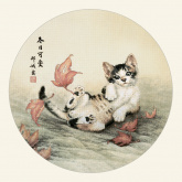 Играющий котенок Xiu Crafts 2032301