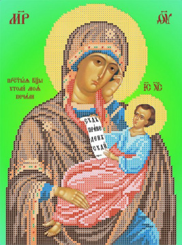 Богородица Утоли мои печали Вертоградъ C811, цена 136 руб. - интернет-магазин Мадам Брошкина