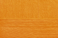 Пряжа Пехорка Народная классика цв.485 жёлтооранжевый Пехорка ПЕХ.НР-К.485