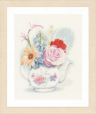 Flowers in teapot   Lanarte PN-0155692