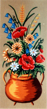 Канва жесткая с рисунком"Полевые цветы", 2 картинки Soulos 18.623, цена 1 629 руб. - интернет-магазин Мадам Брошкина