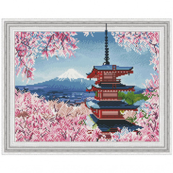 Японская пагода Molly KM0779, цена 1 265 руб. - интернет-магазин Мадам Брошкина