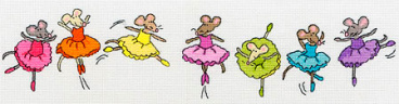 Милые мышки Bothy Threads XRO6, цена €109 - интернет-магазин Мадам Брошкина
