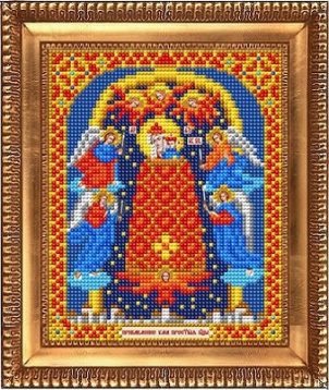 Пресвятая Богородица Прибавление ума Благовест И-5030, цена 108 руб. - интернет-магазин Мадам Брошкина