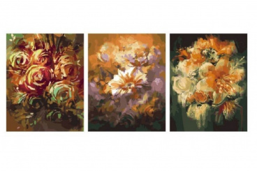 Осенние цветы Цветной PX5154, цена 3 857 руб. - интернет-магазин Мадам Брошкина