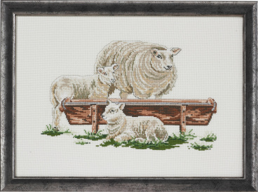 3 овечки Permin 92-4175, цена 2 470 руб. - интернет-магазин Мадам Брошкина