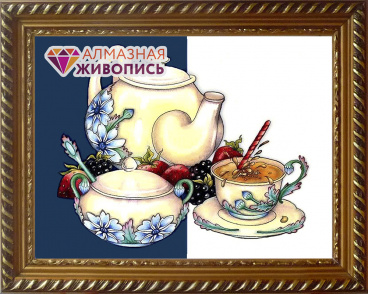 Чайная традиция Алмазная живопись АЖ.1430, цена 1 456 руб. - интернет-магазин Мадам Брошкина
