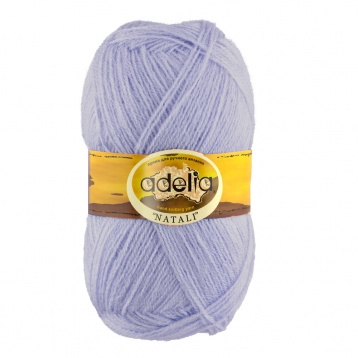 Пряжа Аделия Natali цв.09 фиолетово-голубой Adelia 4297841722, цена 2 485 руб. - интернет-магазин Мадам Брошкина