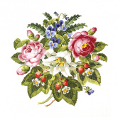Розы, лилии и земляника Permin 70-4145