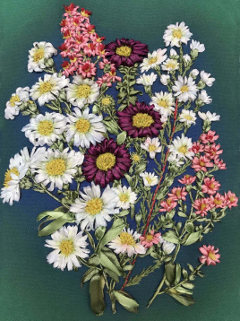 Полевые цветы Каролинка КЛ 4003н, цена 648 руб. - интернет-магазин Мадам Брошкина
