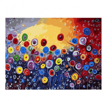 Цветочная абстракция Molly GX7608, цена 754 руб. - интернет-магазин Мадам Брошкина