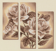 Триптих с розами Panna С-1894