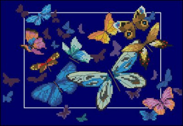 Экзотические бабочки Dimensions 06846, цена 1 338 руб. - интернет-магазин Мадам Брошкина