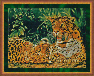 Играющие леопарды Kustom Krafts 98197, цена $52 - интернет-магазин Мадам Брошкина