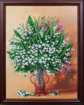 Весенняя ваза Магия Канвы Б-229, цена 3 284 руб. - интернет-магазин Мадам Брошкина