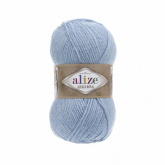 Пряжа Ализе Alpaca Royal цв.356 голубой Alize ALPACA.ROYAL.356