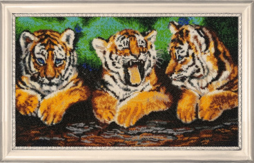 Три тигрёнка Butterfly 655, цена 3 633 руб. - интернет-магазин Мадам Брошкина