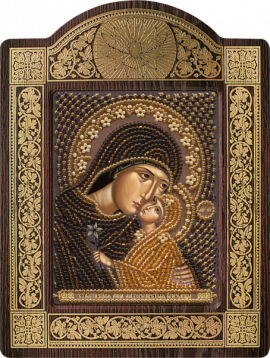 Св. Анна с младенцем Марией Nova Sloboda СН8143, цена 1 295 руб. - интернет-магазин Мадам Брошкина