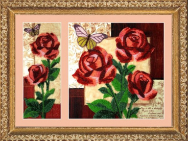 Розы Butterfly 258, цена 1 745 руб. - интернет-магазин Мадам Брошкина